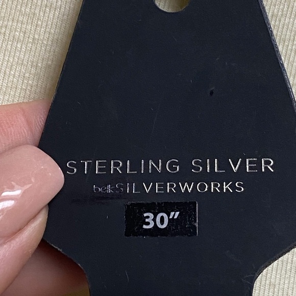 🆕 925 Sterling Silver Boxchain 30” Necklace - Unisex - Picture 4 of 4